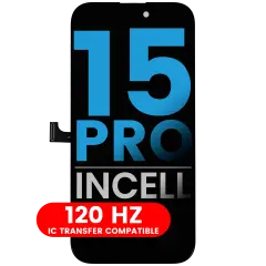 LCD Assembly For iPhone 15 Pro (Aftermarket: AQ7 / Incell) (120HZ)